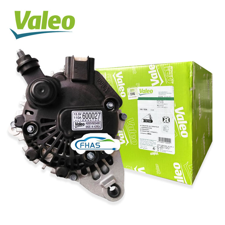 600027 Valeo Alternator 12v 110a OEM 3730037110 3730037150 3730037200 3730037250 3730037400 for Hyundai Kia Car Alternator Valeo