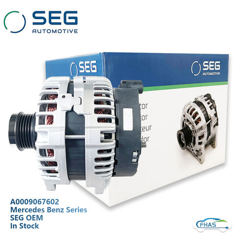 A0009067602 SEG Alternator 12v 0125711030 0125711055 0125711093 0125711094 for Mercedes Benz B200 W246 Alternator A0009067602
