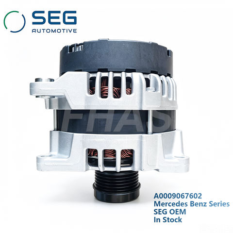 A0009067602 SEG Alternator 12v 443394 20741N for Mercedes Benz B200 W246 SEG Car Alternator Assembly Wholesale Auto Parts 20741N
