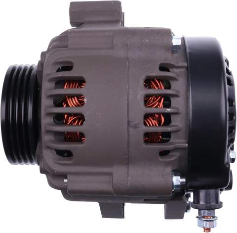 New 12V Car Alternator 8M0057693/8M0062515/8M0065239 Compatible with Mercury Marine Outboards 150 H.P 4-Groove Pulley 64mm
