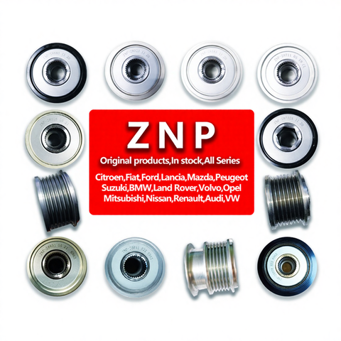 New ZNP Alternator Pulley OE Quality for Citroen Fiat for Peugeot Suzuki for Land Rover for Opel Mitsubishi Nissan