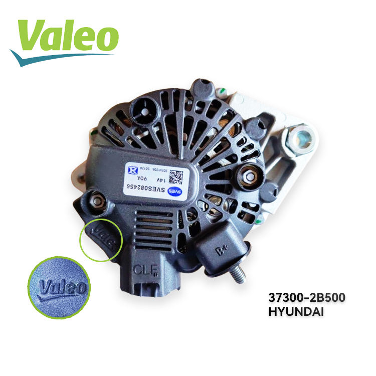 Valeo Alternator 12v 90a OEM 373002B300 373002B350 373002B500 373002B510 37300-2B300 442194 for HYUNDAI Car Alternator Valeo