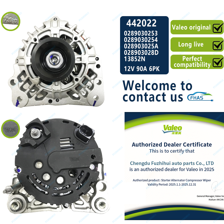 Valeo Alternator 12V for VW Golf