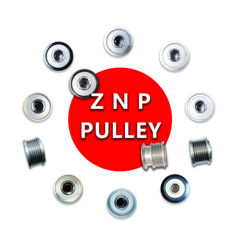 ZNP Alternator Pulley OEM for Citroen Peugeot Suzuki Land Rover Opel Mitsubishi VW Wholesale Factory Direct