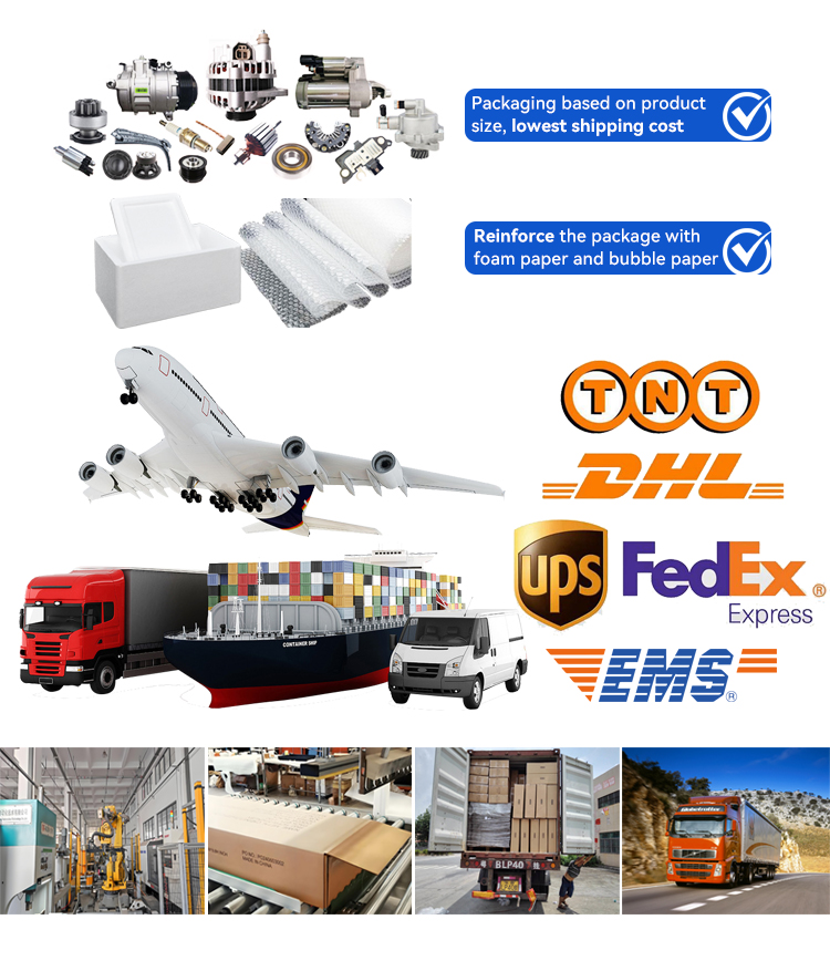 Packing materials and international freight partners